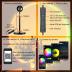 Molemyn Sunset Lamp Projector with APP Smart Control 21 Colors Changing, 360 Degree Rotation Sunset Lamp for Bedroom Decor, LED Sunset Light Projection Lamp for Birthday Wedding Party