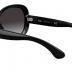 Ray-Ban Women's RB4098 Jackie Ohh II Butterfly Sunglasses, Black/Light Grey Gradient Dark Grey, 60 mm + 0