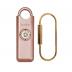 She’s Birdie–The Original Personal Safety Alarm for Women by Women–LOUD Siren, Strobe Light and Key Chain in a Variety of Colors (Metallic Rose)