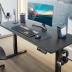 ErGear Height Adjustable Electric Standing Desk, 48 x 24 Inches Sit Stand up Desk, Memory Computer Home Office Desk (Black)