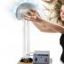 EISCO Van De Graaff Generator, Motor Driven - 120/240V, 50/60Hz - Includes Assembled Base with DC Motor, Power Cord, Discharge Wand, & Accessories - 22" Tall