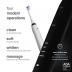 AquaSonic DUO PRO – Ultra Whitening 40,000 VPM Electric ToothBrushes – ADA Accepted - 4 Modes with Smart Timers - UV Sanitizing & Wireless Charging Base - 10 ProFlex Brush Heads & 2 Travel Cases