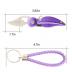 CHJIANAO Pocket Knife Womens with Chain,Small Pocket Knife,Cool Knives,Cool Gadgets,Edc Knife,Mini Pocket Knife,Cute Key Accessories(Purple)