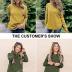 MEROKEETY Women's 2024 Fall Long Sleeve Oversized Crew Neck Solid Color Knit Pullover Sweater Tops, Green L