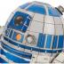 4D Build Star Wars R2-D2 Cardstock 3D Model Kit, Star Wars Gifts, Star Wars Toys Desk Décor for Star Wars Fans & Collectors, Adults & Teens 12+