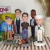 Custom Bobbleheads Personalized Figures 6" for Father's Mother's Day Christmas Valentine's Day Birthday Party Wedding Anniversary Statue Gifts for Parents Family Friends Colleagues Bosses Classmates