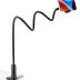 Tryone Gooseneck Phone Holder Stand for Bed Flexible Arm Adjustable Cell Phones Mount Clamp on Desk Bedframe Compatible with iPhone 14 Pro Max 13 12 11 X SE Series/Samsung S22 or Other 4"-7" Devices