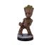 Exquisite Gaming: Guardians of The Galaxy: Toddler Groot - Original Mobile Phone & Gaming Controller Holder, Device Stand, Cable Guys, Marvel Licensed Figure, Black