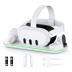 NexiGo Charging Dock (Gen 2) for Meta Quest 3, VR Charging Station with LED Light [On/Off] for Oculus Quest 3, Charger Display Stand with 2 Rechargeable Batteries, USB-C Cable, White
