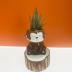 SWONVI Cute Animal Ceramics Planter Small Succulent Pot Cartoon Shaped Plant Pot for Mini Plants Flower Cactus, Smooth Shiny Ceramic - Plants Not Included (2 pcs Monkey)