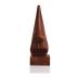 WhopperOnline classic hand made sheesham wood nose shaped Spectacle / Eyeglass display holder stand decorative for home and office (Brown, 6 inch), Birthday and Thanksgiving witty item for loved ones