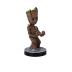 Exquisite Gaming: Guardians of The Galaxy: Toddler Groot - Original Mobile Phone & Gaming Controller Holder, Device Stand, Cable Guys, Marvel Licensed Figure, Black