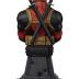 Exquisite Gaming: Marvel: Deadpool Plinth - Original Mobile Phone & Gaming Controller Holder, Device Stand, Cable Guys, Licensed Figure