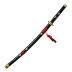 Sword fort Roronoa Zoro Swords Real Steel Handmade Katana Japanese Anime Cosplay Sword, Yama Enma Arashi Sword-Black