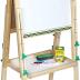 Crayola Kids Mini Wooden Art Easel & Supplies, Toddler Toys, Gift for Kids, Ages 3, 4, 5, 6