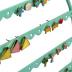 ERYTLLY Earring Holder Organizer, Cat Shaped Earring Organizer Stand With Wood Base Necklace Holder Organizer-47 Stud Earrings Holes Bracelet Holder (Mint Green)