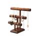 Julysky Bracelet Holder Stand, Bracelet Display with 3 Tier,Jewelry Organizer Stand for Necklaces Bangles and Watches(solid wood)