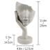 Thinker Statue, Touch The faceAbstract Art Figurine,Modern Home Resin Sculptures Decorative，Modern Decor for Creative Room Home