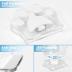 XIYIASUN Cat Paw Acrylic Tablet Stand for Desk,Multi-Angle Adjustable Clear Tablet Holde，360° Rotating Mobile Tablet Stand for Desk Home Office, Compatible