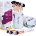 DUAIU Makeup Brushes Set Make Up Brushes Professional 15Pcs Marble Makeup Brush Set for Foundation Powder Concealers and Eyeshadow with Exquisite Marble Bucket Gift Box…