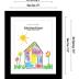 Americanflat Front Loading Kids Art Frame in Black - 8.5x11 Picture Frame with Mat and 10x12.5 Without Mat - Kids Artwork Frames Changeable Display - Frames for Kids Artwork Holds 100 Pieces