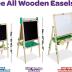 Crayola Kids Mini Wooden Art Easel & Supplies, Toddler Toys, Gift for Kids, Ages 3, 4, 5, 6