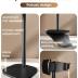 Cooper Chat Stand, Height Adjustable Cell Phone Stand for Desk | Rotating, Tilting Cell Phone Holder for Desk with 9-14" Eye-Level View | Metal Cell Phone Tripod Stand, Phone Accessories (Night Black)