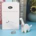 OYLZ Adorable Little Ceramic Dinosaur Jewelry Ring Holder,Engagement Ring and Wedding Ring Display Holder Stand