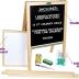 Crayola Kids Mini Wooden Art Easel & Supplies, Toddler Toys, Gift for Kids, Ages 3, 4, 5, 6