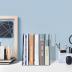 QPEY Triangle File Holder,5 Slot Metal Vinyl Record Stand Holder Magazine Newspaper Holder Photography Props for Office Home 1 Pc (black)