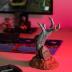 Gaming Controller Holder One More Life | Controller Holder Figure | Headphone Stand & Controller | Gaming Accessories for Desk | Gamer Gifts | Halloween Decorations