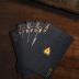 BIERDORF Diamond Waterproof Black Playing Cards, Poker Cards, HD, Deck of Cards (Black)