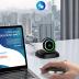 LVFAN for Samsung Galaxy Watch 7 Ultra Charger, Fast Charging Stand Smart Watch Charger Magnetic Dock, Charging Station for Samsung Galaxy Watch 7/Ultra/6/6 Classic/5 Pro/5/4/4 Classic/3, Active 2/1