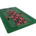 Bullets Playing Cards - Roulette Layout - Table Top Mat 60" x 35" - Deluxe Playing mat for Casino Night