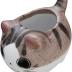 Bluecell Mini Ceramic Cute Animal Shaped Cartoon Home Decoration Vase Flower Pots Cat Shape Planter for Succulent Plant/Cactus Flower (Adorkable)