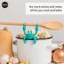 OTOTO Aqua the Crab Silicone Utensil Rest - Silicone Spoon Rest for Stove Top - BPA-Free, Heat-Resistant Kitchen and Grill Utensil Holder - Non-Slip Spoon Holder Stove Organiser and Steam Releaser