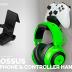 Colossus - Gamepad Controller & Headphone Hanger Holder - Designed for Xbox ONE, PS4, PS3, Dualshock, Switch, PC, Steelseries, Steam & More, Black by Brainwavz