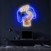 Game Controller Neon Sign for Gamer Room Decor USB Powered Dimmable LED Game Neon Lights for Boys Teen Bedroom Decorations, Game Room Accessories Wall Decor Birthday Gifts(White)