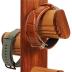 ABHANDICRAFTS - Watch Stand 5 in One Multiple Watch Display Tower for men, Charging Station Jewelry Organizer for Rings, Coins, Gifts for MOM, DAD, Grandparents, assembly NOT required.