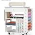 Rolling Craft Cart and Storage Table for Cricut - VDamu Vinyl Roll Holder and Craft Room Organizer