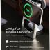 LISEN Qi2 3 in 1 Magsafe Charging Station Apple, 15W Fast Charging Foldable iPhone 16 Wireless Charger Station Dock for Multiple Devices, Magsafe Charging Stand for iPhone 16 15 14 Pro Airpods Watch