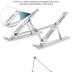 FORCHN Portable Laptop Stand for Acer Switch Alpha 12 Laptop, Ergonomic 6-Levels Angles Adjustable Computer Stand, ABS Laptop Riser Holder Compatible