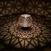OShadow Candle Holder (shadow caster UNIQUE Patterns)- moroccan candle holders for centerpiece table decorations & candelabra - lantern candle sticks holder - taper candle holder DECORATIVE gold decor