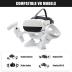 Dollox VR Stand, VR Headset Stand VR Display Holder Storage Virtual Reality Headset Desktop Display Stand for Oculus Quest 2, Quest, Rift, Rift S, Valve Index Headsets & Touch Controllers(White)