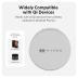 HyperJuice 2-in-1 Wireless Charger Qi2 Magnetic Stand — Fast Wireless Charger for iPhone, Apple Watch, & Qi Compatible Devices — Compact Adjustable 2 in 1 Charging Station Apple w/Built-in Kickstand