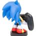 Exquisite Gaming: Sonic - Mobile Phone & Gaming Controller Holder, Sonic The Hedgehog Device Stand, Cable Guys, Sony Licensed Figure