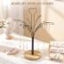 BNING Necklace Holder, Rotating Necklace Display Stand 48 Hooks for Long Necklaces Organizer, Bracelets Holder Keychains Display - Large Capacity Jewelry Necklace Display for Vendors Selling