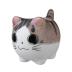 Bluecell Mini Ceramic Cute Animal Shaped Cartoon Home Decoration Vase Flower Pots Cat Shape Planter for Succulent Plant/Cactus Flower (Adorkable)