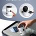 ZEEHOO 3 in 1 Charging Station for Apple Devices, Mag-Safe Charger Stand, Qi2 15W Auto-Rotating Wireless Charging Station for iPhone 16/15/14/13/12 Series& AirPods& iWatch(30W Charger Included) White