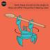 OTOTO Aqua the Crab Silicone Utensil Rest - Silicone Spoon Rest for Stove Top - BPA-Free, Heat-Resistant Kitchen and Grill Utensil Holder - Non-Slip Spoon Holder Stove Organiser and Steam Releaser
